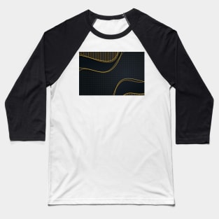 Background Golden Elegant Baseball T-Shirt